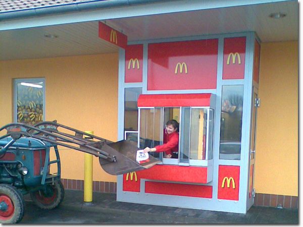 April 2009 - McDonalds...darfs etwas mehr sein