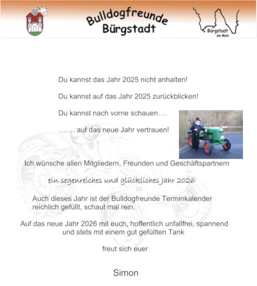Grußwort 2026
