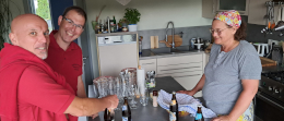 Stammtisch bei Marianne Krommer