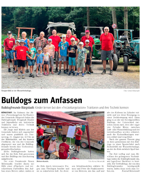 Pressebericht Unser Echo - Bote vom Untermain